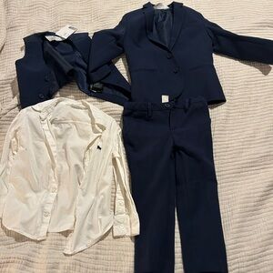 H&M Kids Navy and White Matching Set